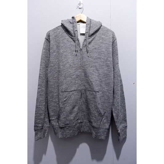 hoodie GU uniqlo abu size XL | jaket abu polos GU by uniqlo