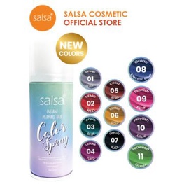 * NCC * Salsa Instant Mermaid Hair Color Spray Pewarna Rambut Sementara Tidak Permanen - Netto 80 ml