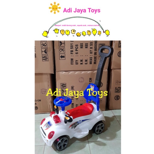 SHP HS598 MOBIL POLISI - MOBILAN DORONG POLISI - MOBIL DORONG POLISI TERLARIS