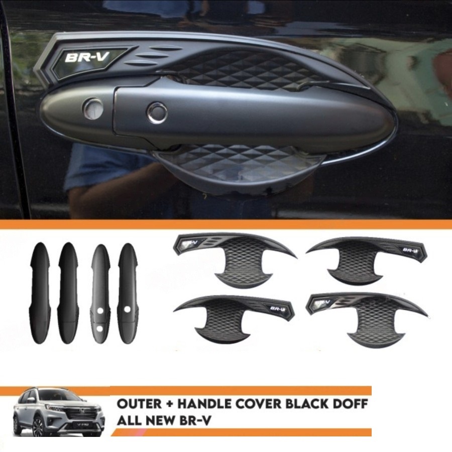 Outer + Handle Mobil BRV 2022 Hitam Doff