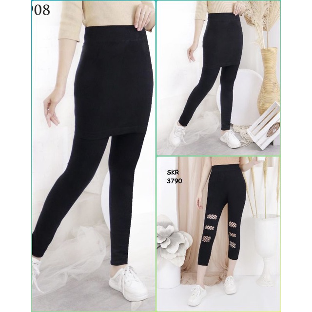 TERBARU!LEGGING IMPORT ROK POLOS DAN JALA/LEGGING IMPORT MURAH