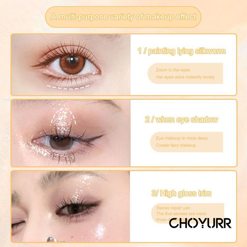 【COD】Lying Silkworm Pen Concealer Eyeliner Highlight Pencil Eye Shadow Lasting Waterproof  Korean Original Import-CH