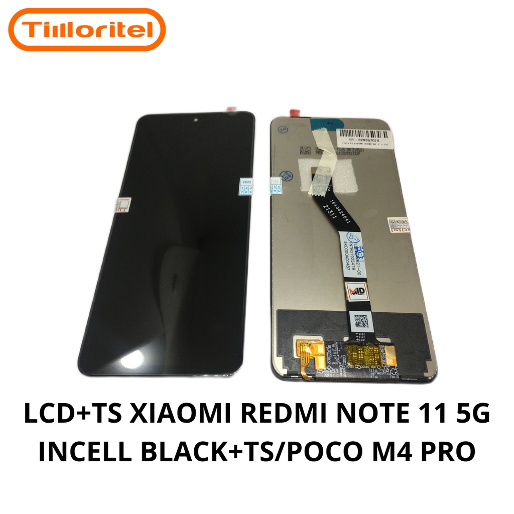 LCD TOUCHSCREEN XIAOMI REDMI NOTE 11 5G / POCO M4 PRO INCELL BLACK