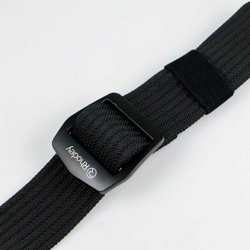 Rhodey Tali Ikat Pinggang Kanvas Tactical Belt - Hitam F1077