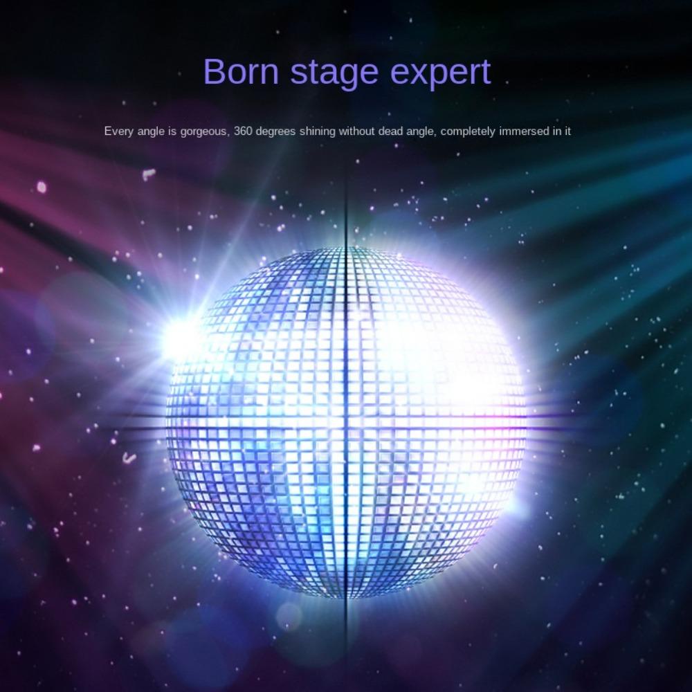 [Elegan] Cermin Disco Ball Multi-Ukuran Reflektif Hanging Lighting Berputar Dekorasi Pesta Lampu