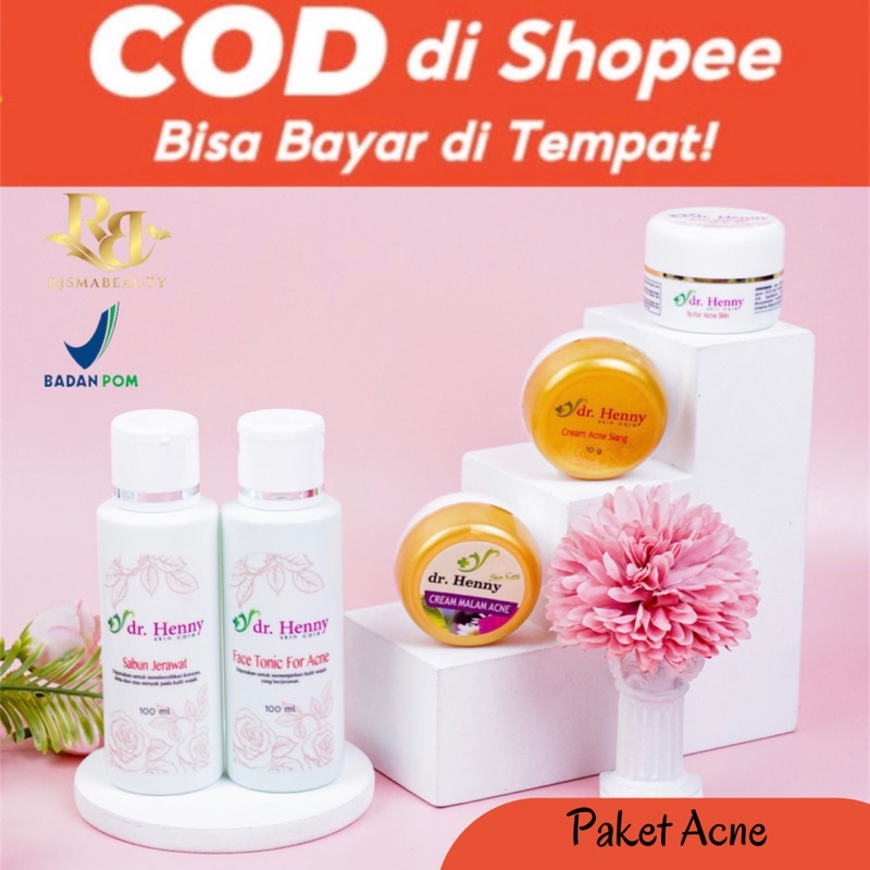 CREAM JERAWAT AMPUH DHC SKINCARE BY. DR HENNY CHAERANI