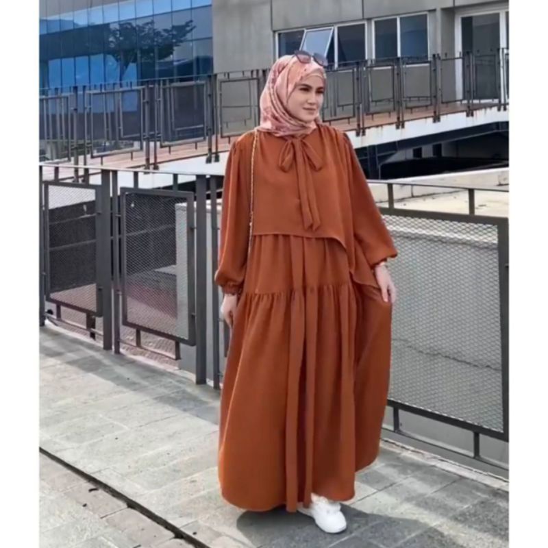 NEW HANA DRESS 2 IN 1 VIRAL DRESS OUTER KEKINIAN