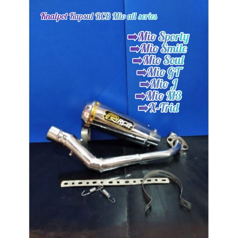 Knalpot Kapsul RCB Mio all series