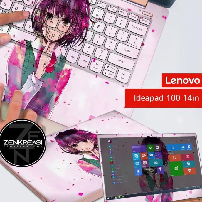 Garskin Laptop Fullbody Lenovo Ideapad 100 14 in , ideapad 100 15 in