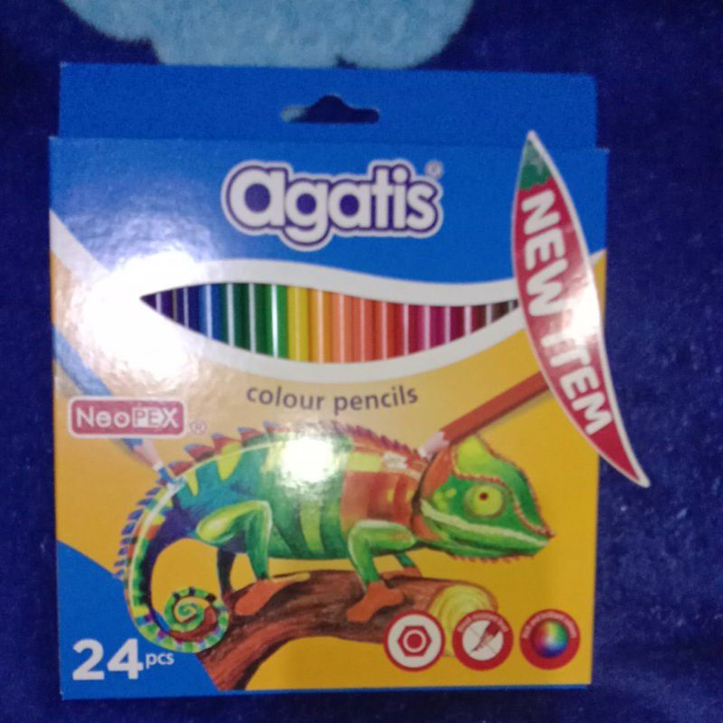 

pensil warna agatis neopex 24
