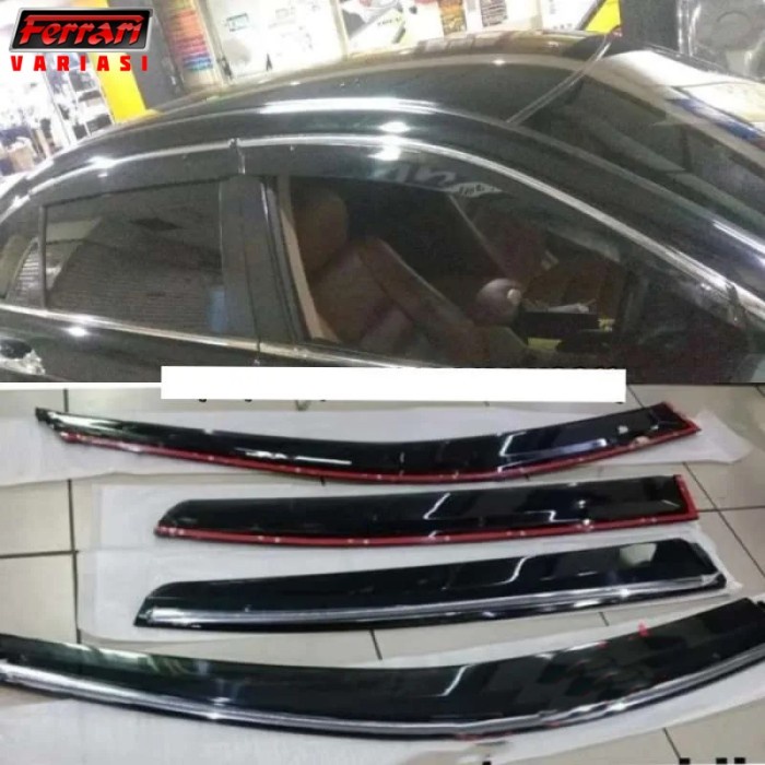 Talang air inject visor mobil honda accord 2008 ferrari variasi