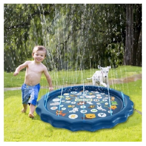 KOLAM WATER SPRAY PAD OUTDOOR LAWN SPRINKLER GAME PAD MAINAN KOLAM AIR