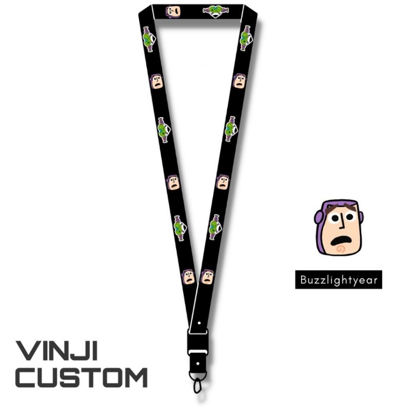 

Lanyard BUZZ TOY STORY pods tali lanyard KARTUN gantungan kunci name tag id card kartu nama / tali lanyard gantungan leher