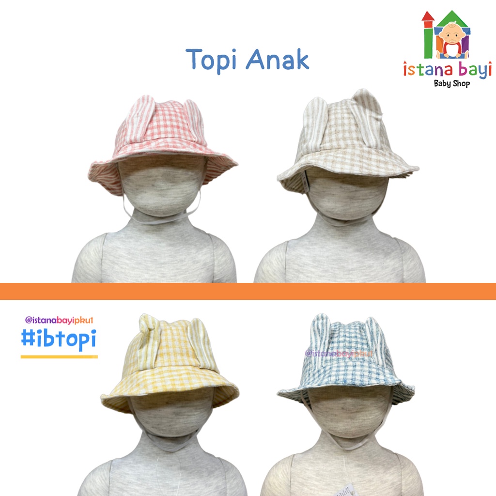 Topi Bayi import - Topi bayi lucu A003/Korean baby hat