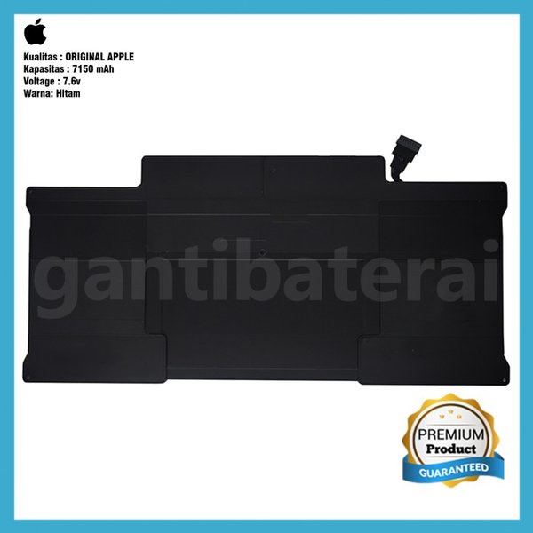 Baterai Macbook Air 13 A1466 (A1496)