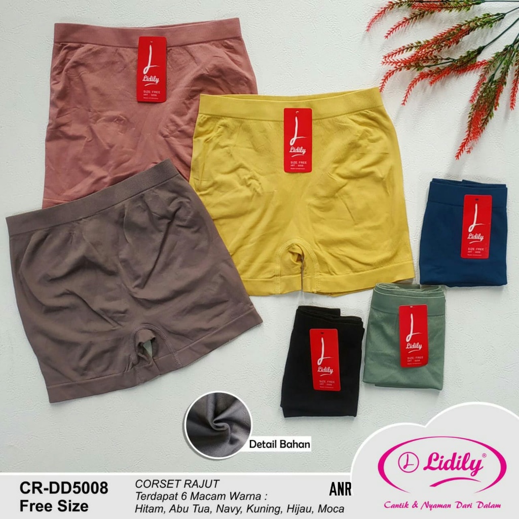 SHORT RAJUT LYDYLY DD 5008 CD CORSET CELANA DALAM WANITA KORSET FREE SIZE FIT TO XL