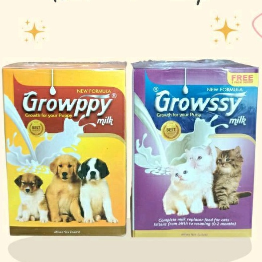 SUSU GROWSSY / SUSU GROWPPY SACHET | SUSU KUCING &amp; SUSU ANJING | GROWSY GROWPY