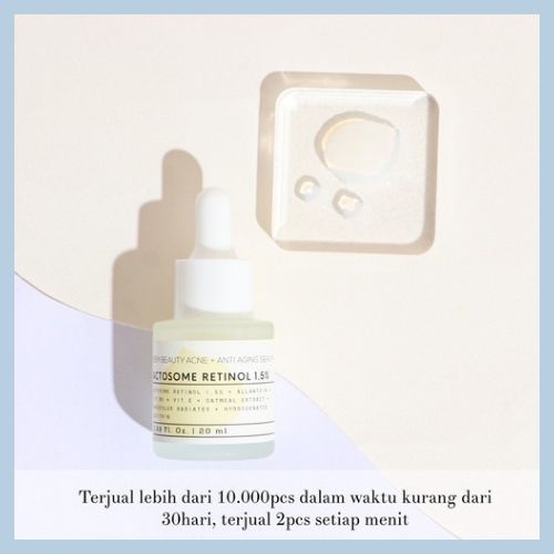 [PROMO] Eiem beauty Acne + Anti Aging Serum, actosome retinol 1.5% / serum acne / serum retinol / flek hitam / anti aging