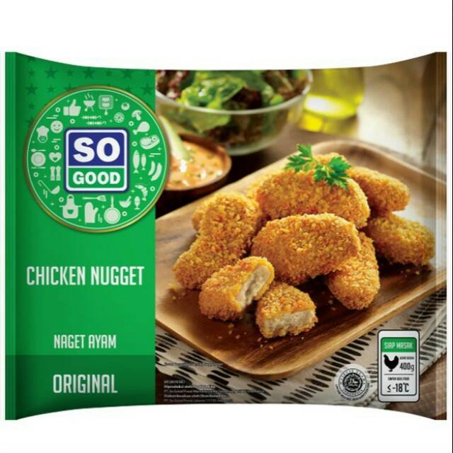 

SO GOOD CHICKEN NUGGET ORI 400GR