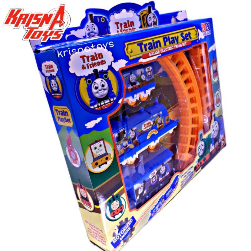 MAINAN ANAK KERETA BATERAI/TRAIN PLAY SET/KERETA MAINAN