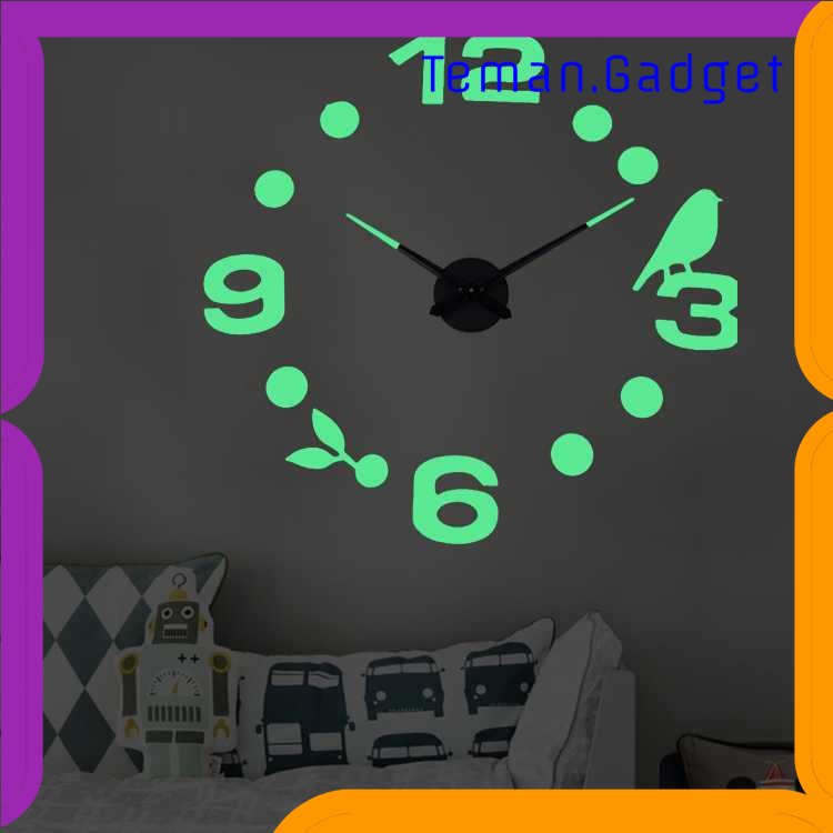 TG-PJM LUMINOVA Jam Dinding Besar DIY Glow in The Dark 80-130cm - Lumi-005
