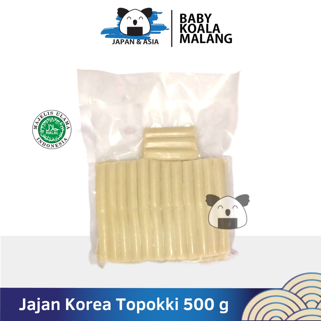

JAJAN KOREA Topokki 500 g Halal | Tteokbokki / Rice Cakeee..