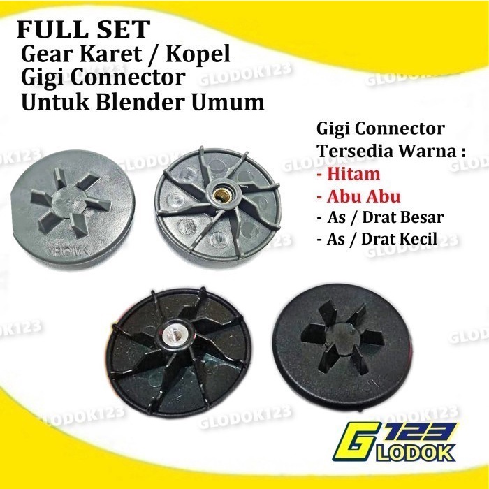 Gear Gigi Kopel Blender Karet Pisau Miyako National Sanex GMC Airlux