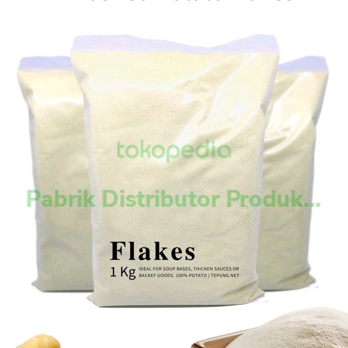 

Tepung Kentang Potato Flakes Emsland Repack 500gr halal