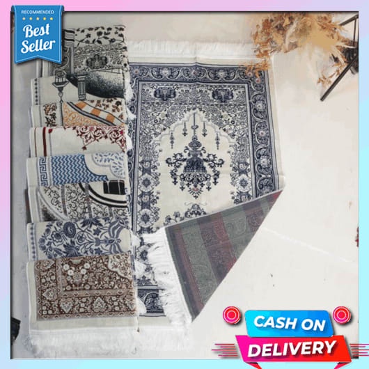 Sajadah Tebal Sajadah Bludru Sajadah Empuk Sajadah Turki Sajadah Premium Tebal Grosir Sajadah Turki 