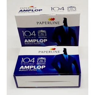 

AMPLOP PUTIH MERK PAPERLINE NO 104