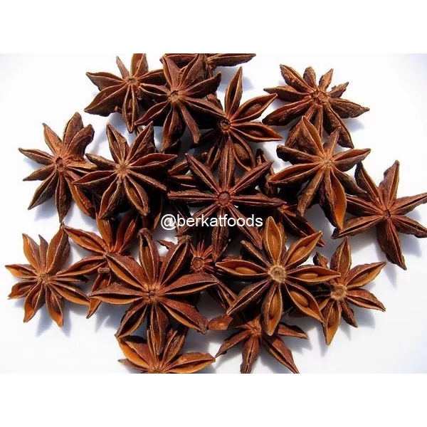 

PESAN MIN 15 RIBU Bunga Lawang / Star Anise / Pek kak / PK / Pekak Fresh Berkat Foods