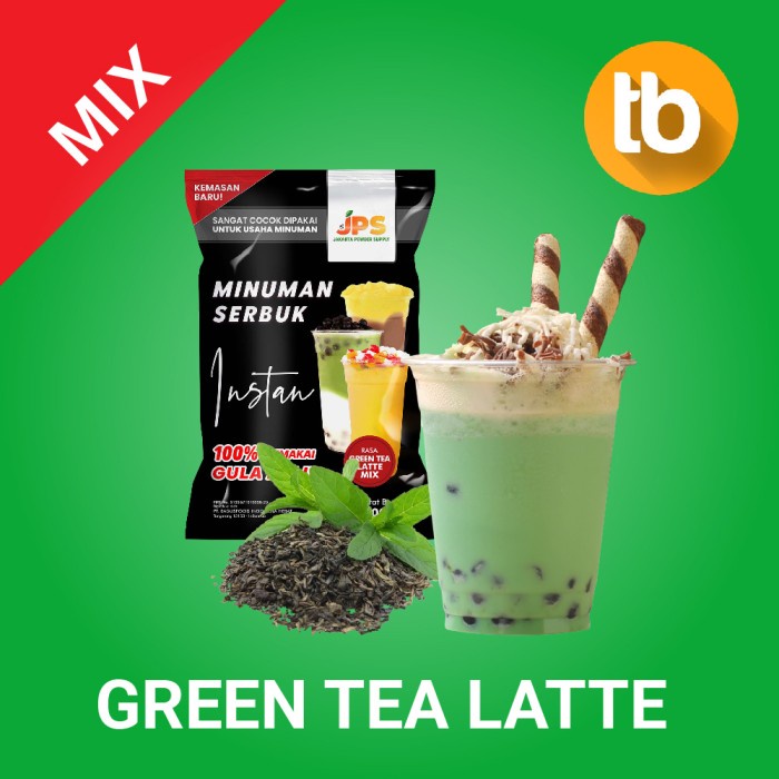 

Terlaris ✨ - JPS Bubuk Green Tea Latte Mix (Bubuk minuman dan makanan) 2.1.23