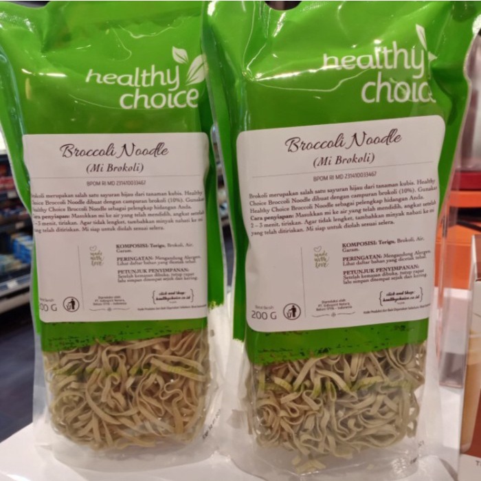 

Healty choice broccoli noodle 200gr