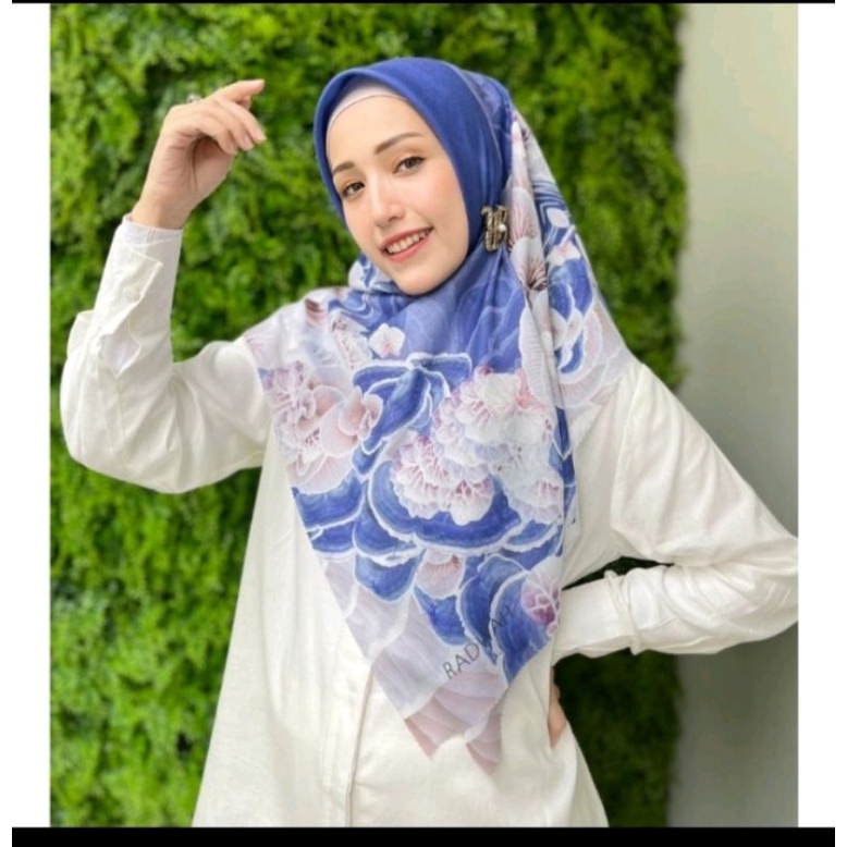 riche- Kemeja putih polos/formal lengan balon oversize murah/atsan wanita /katun nyerap keringat/ original