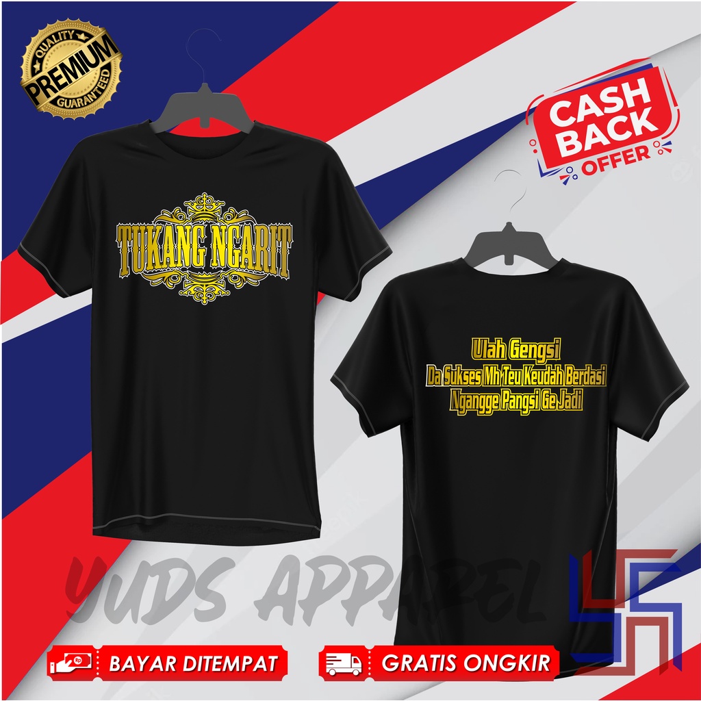 KAOS DOMBA DEWASA TUKANG NGARIT GOLD