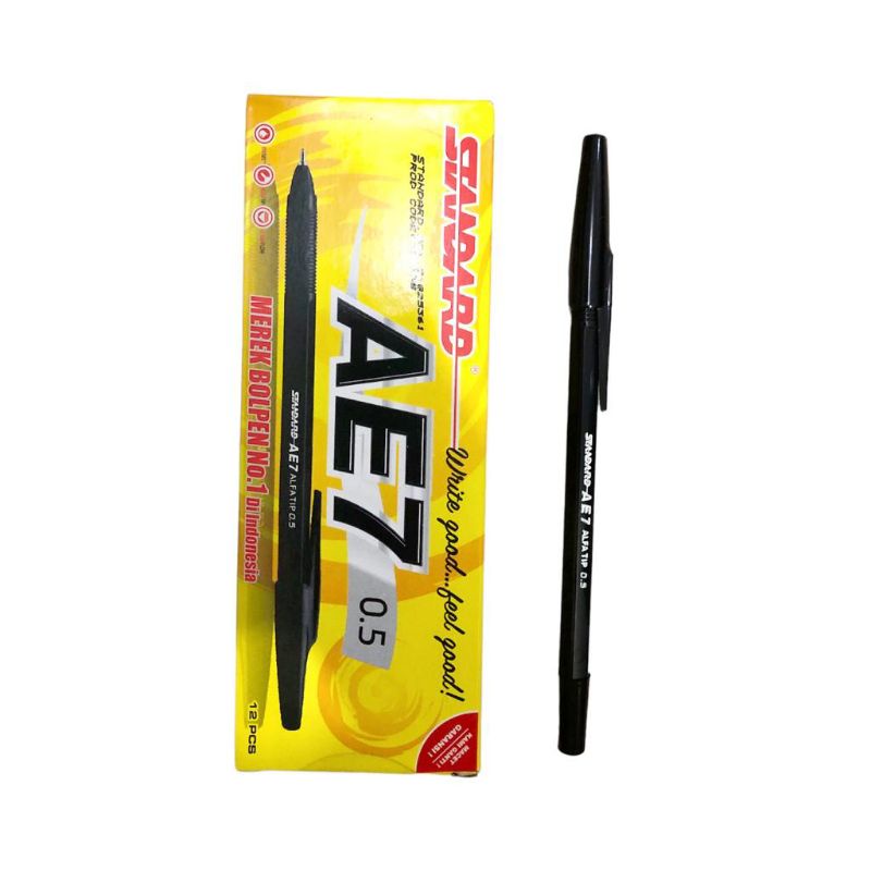 

Pulpen Standard AE7 | Ballpoint Pen Hitam