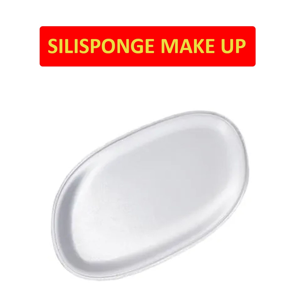 Silisponge Sponge Silicone Spons Make Up Silikon Siliblender Beauty Blender Silikon Aplikator