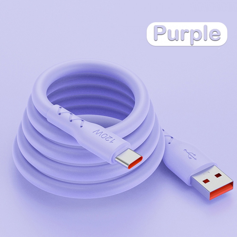 Kabel USB C Kabel Data Charing Super Cepat Untuk iPhone Tipe C Kabel Charger Cepat Untuk Telepon