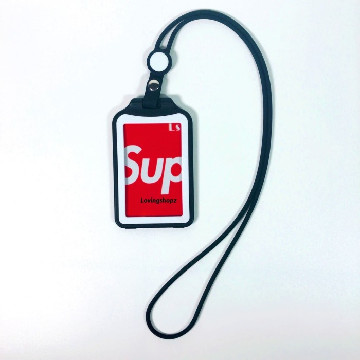 

Tag Holder Id Card Karet Kancing Warna