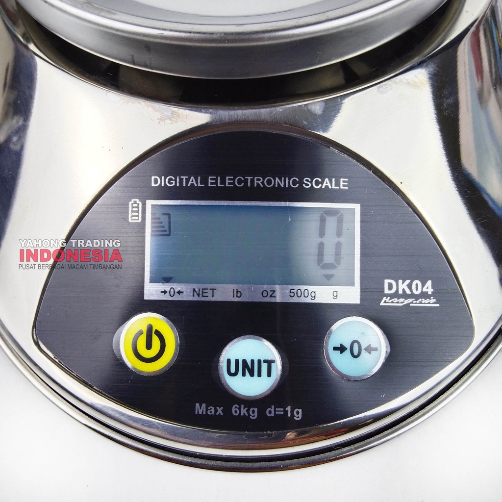 Timbangan Dapur Digital Stainless Timbangan Dapur Kue Bumbu 6kg 1g