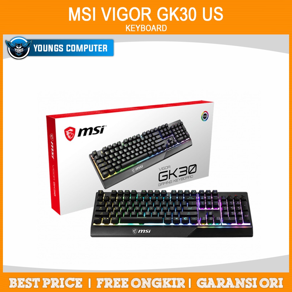 KEYBOARD MSI VIGOR GK30 US