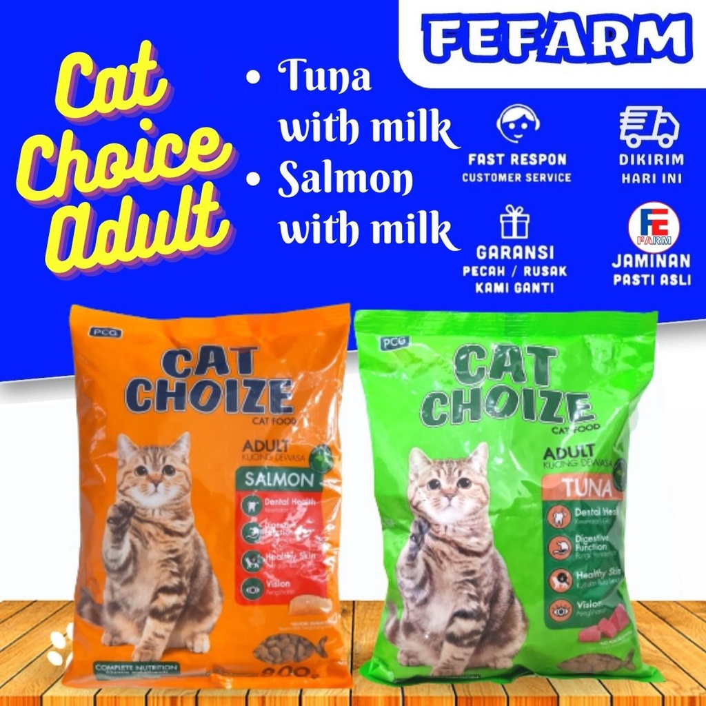 Cat Choize Adult 400gr Makanan Adult Kucing FEFARM