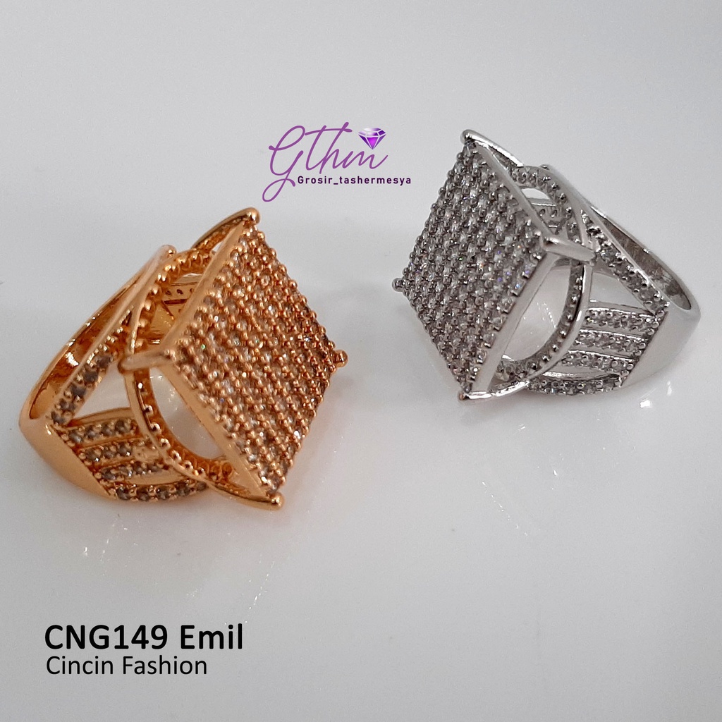 cincin pesta permata CNG149 UNTUK wanita sosialita