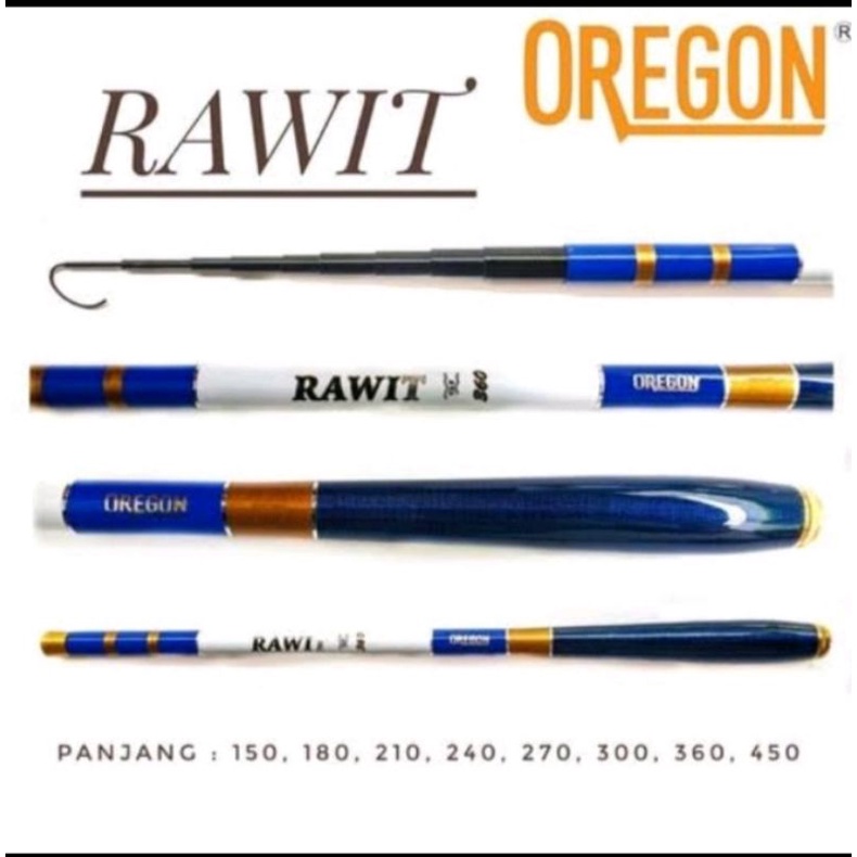 Joran Tegek Oregon Rawit / set kolong