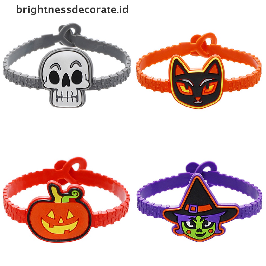 [Birth] The Nightmare Before Christmas Gelang Silikon Olahraga Gelang Karet Bangles [ID]