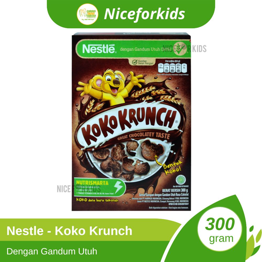 Nestle Sereal Kemasan Box Honey Stars 300gr / Koko Krunch 300gr / Milo 300gr