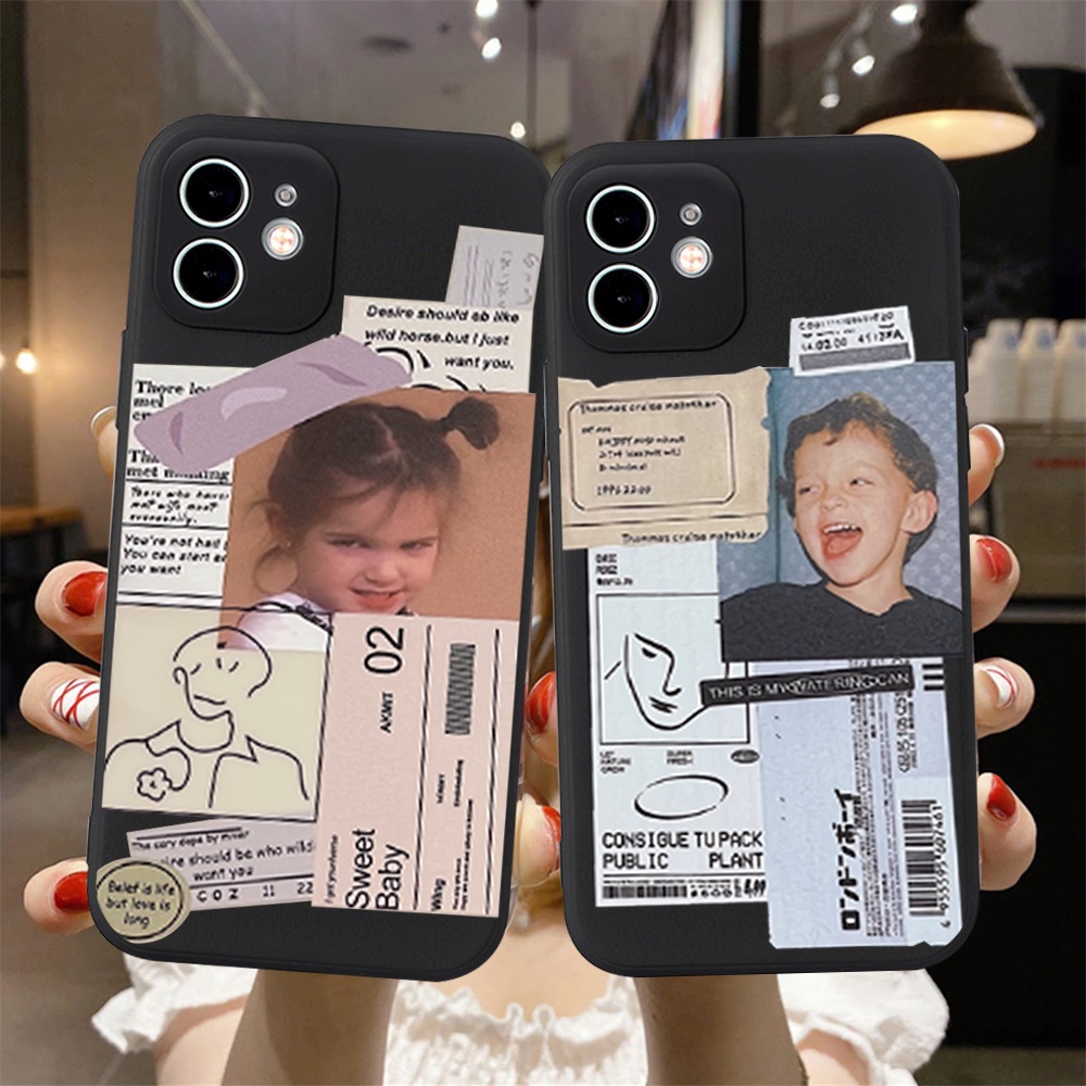 Softcase Infinix Smart 5 / Note 11pro / Hot 10  / 10T / 10play - Couple - ProCamera Lentur