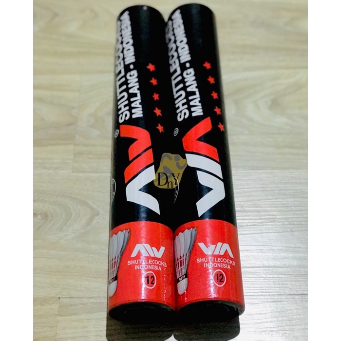 Shuttlecock Shuttlecock Badminton Aw Hitam / Kok Aw Hitam