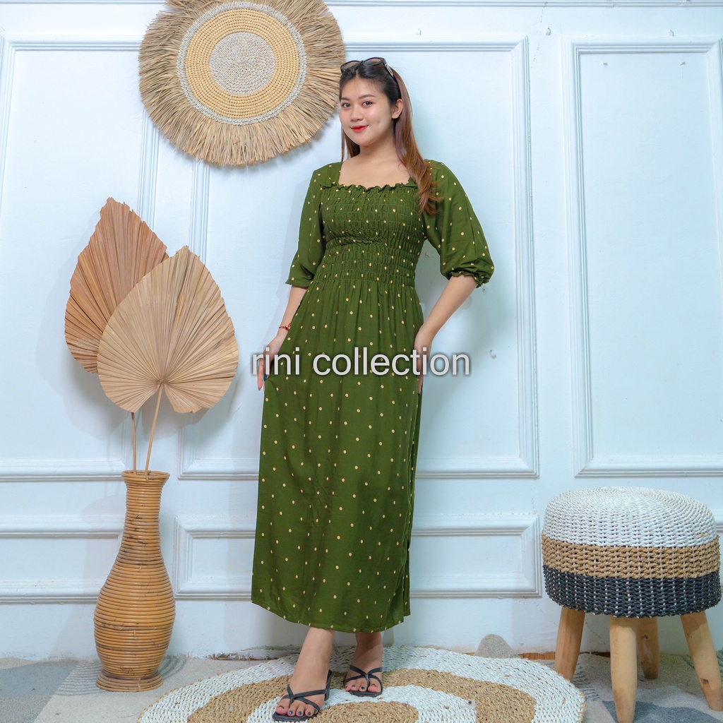 Dress Bali Amanda Motif Pulkadot