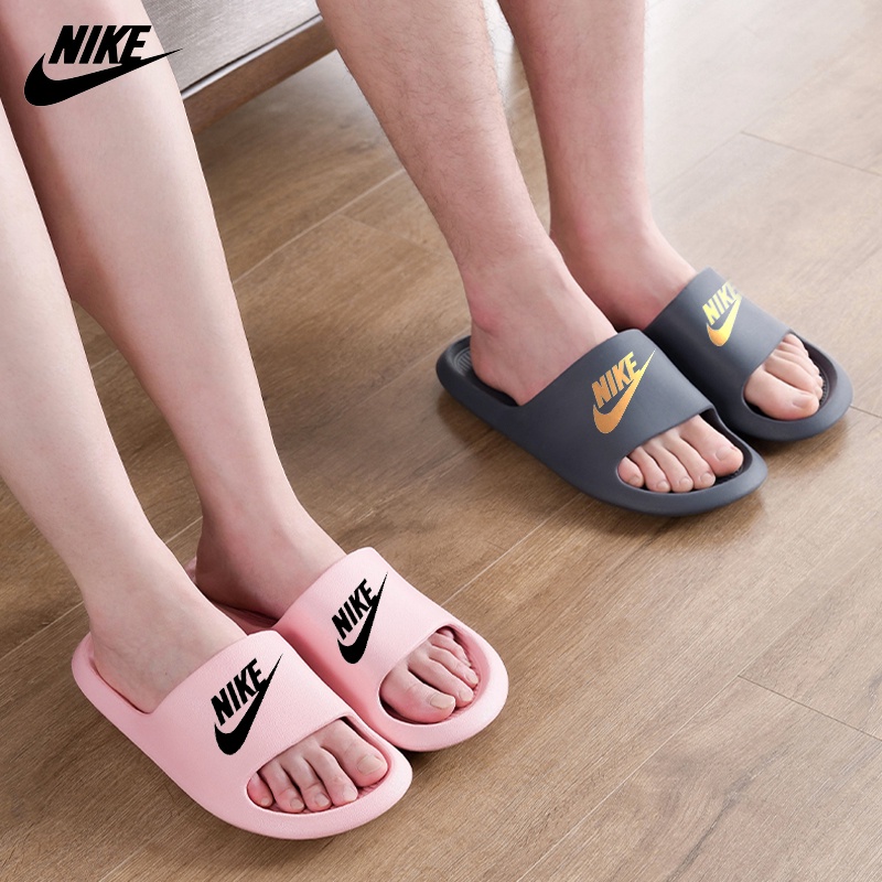 NIKE Sandal Wanita EVA Empuk Karet Sendal Slop Kekinian Flip Flop Dewasa Selop Casual Wanita Santai Empuk Sandal Cewek Distro Terbaru Slip On Anti Slip